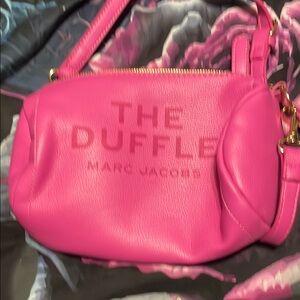 Marc Jacobs Vibrant Pink Travel Bag